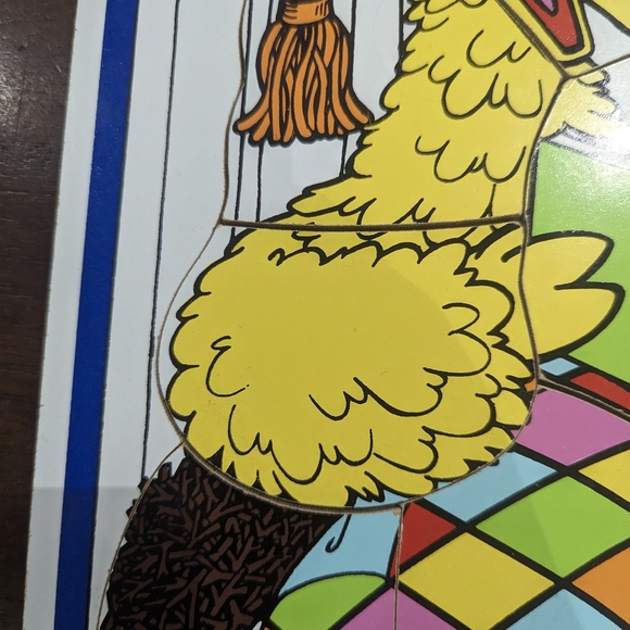 Vintage 1984 Playskool Sesame Street puzzle - Picture 5 of 9